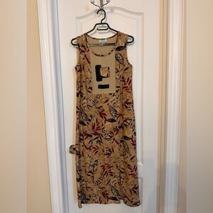 Lauren Michelle Tan and Black Maxi Dress